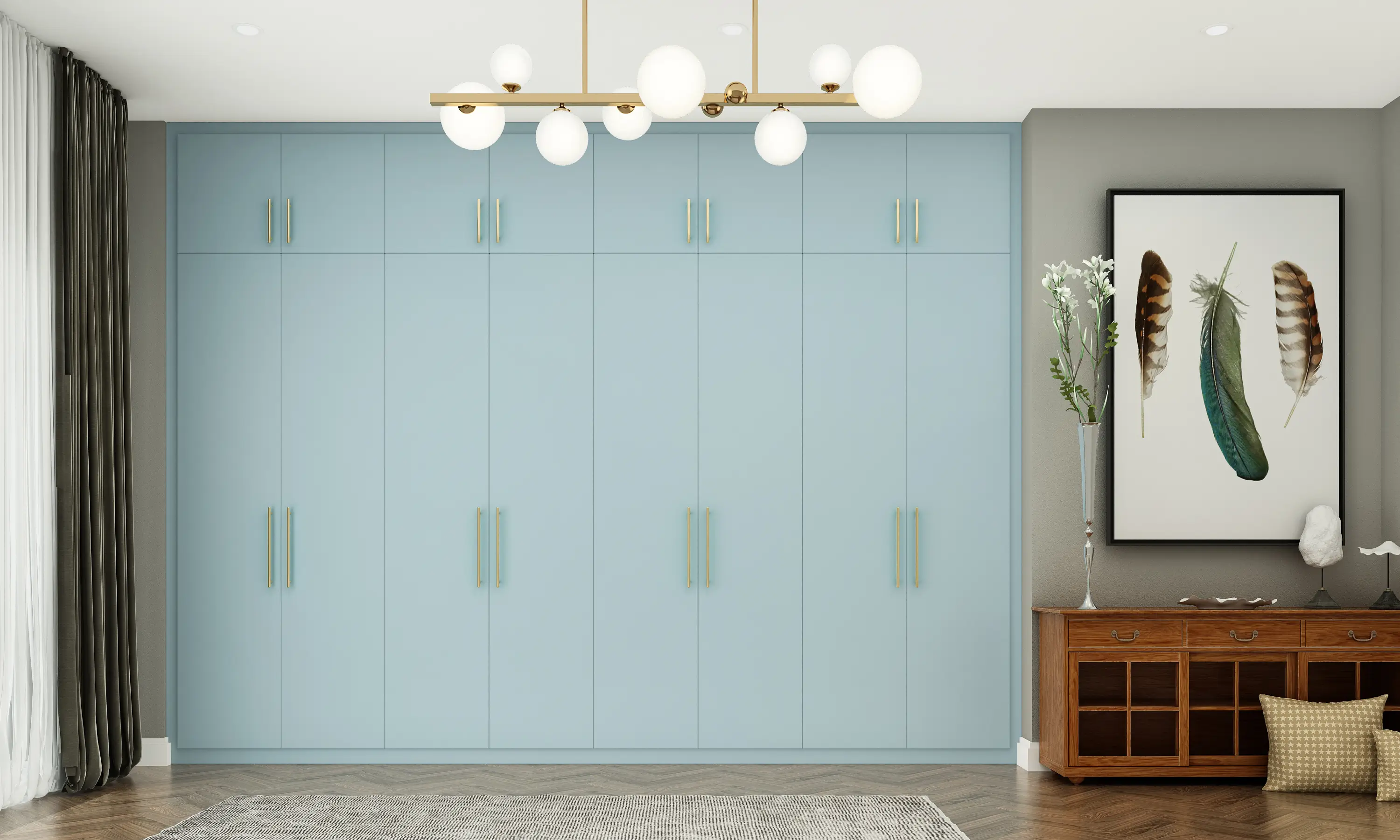 modern style fitted wardrobes, London